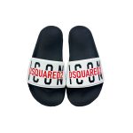 d2 slippers wit icon met rood