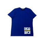d2 dsq2 blauw shirt