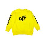 off sweater geel
