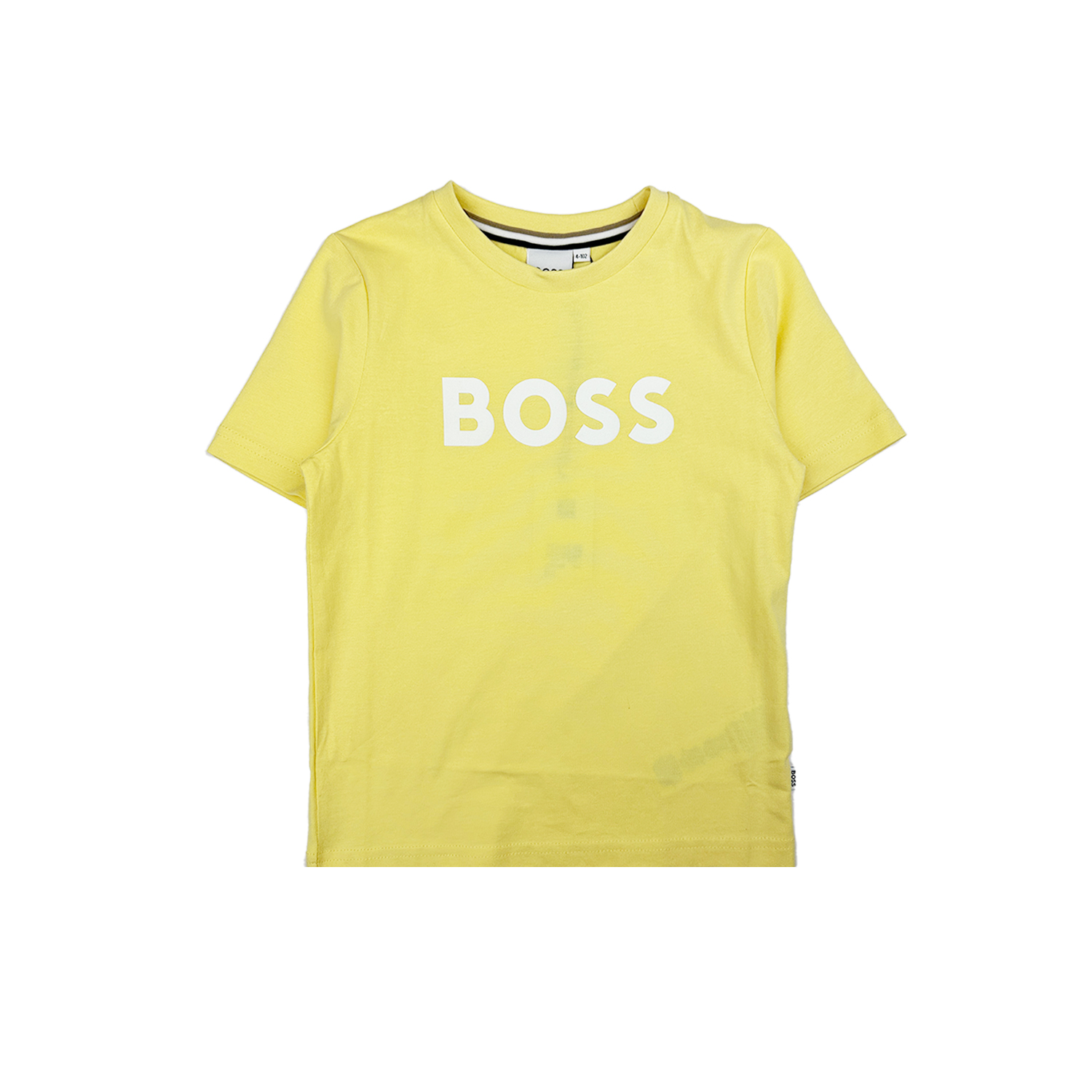 boss shirt geel