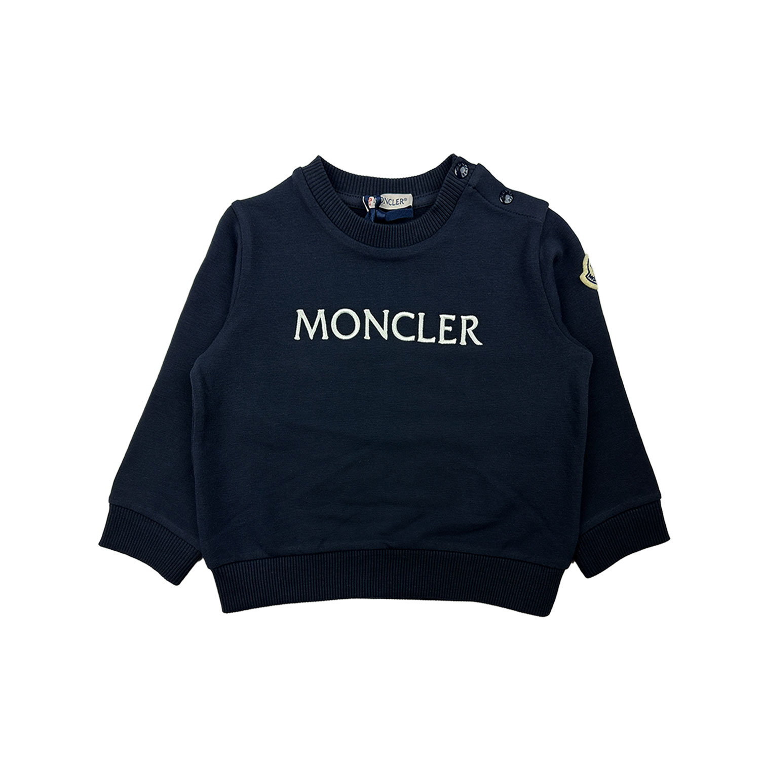 moncler-sweater-klein-dblauw