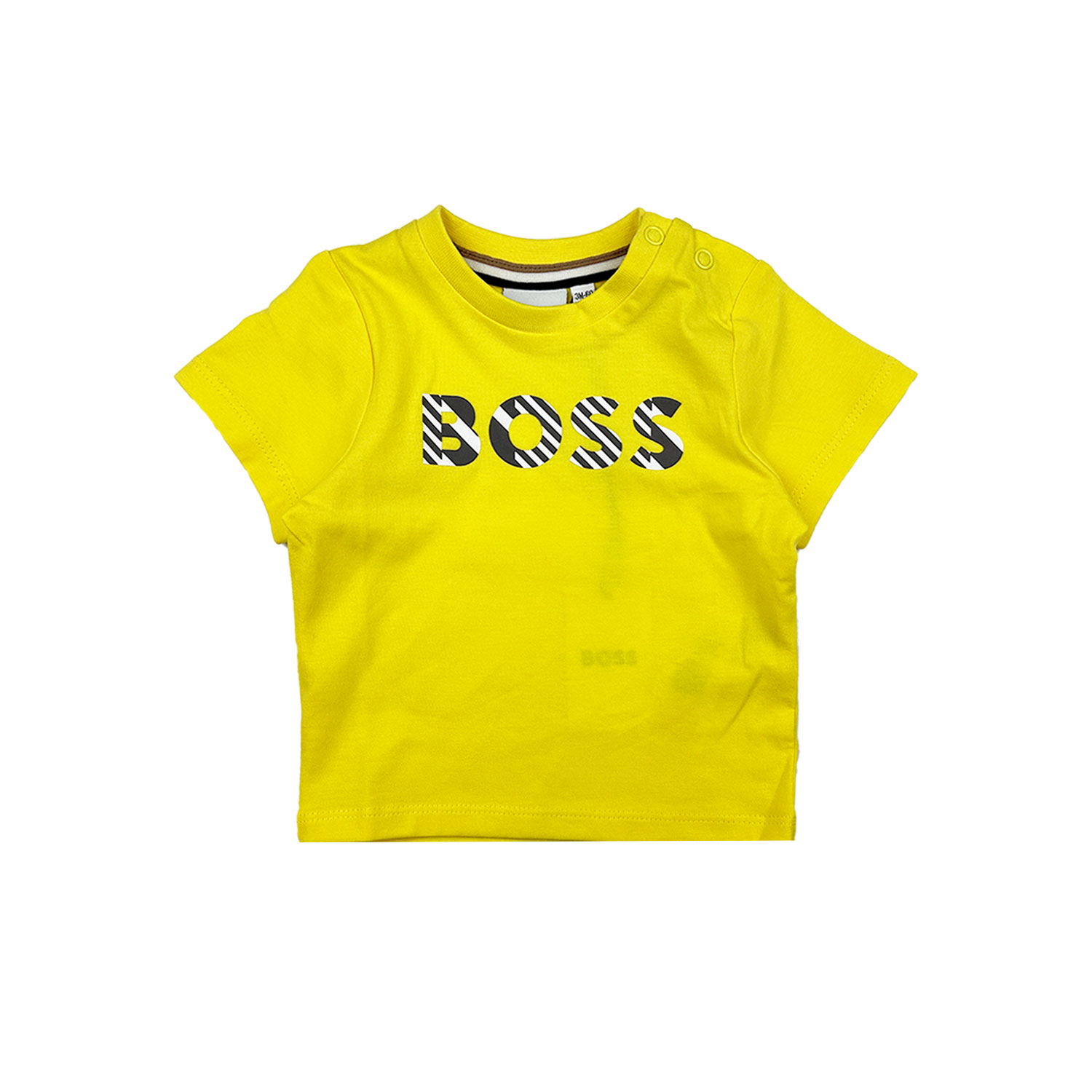 boss-shirt-geel-print