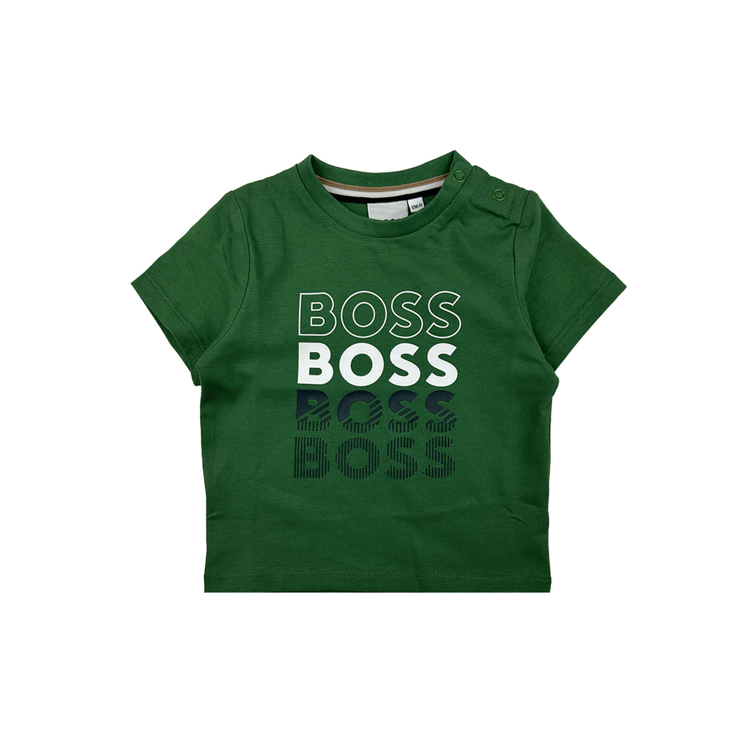 boss-shirt-groen-print-klein