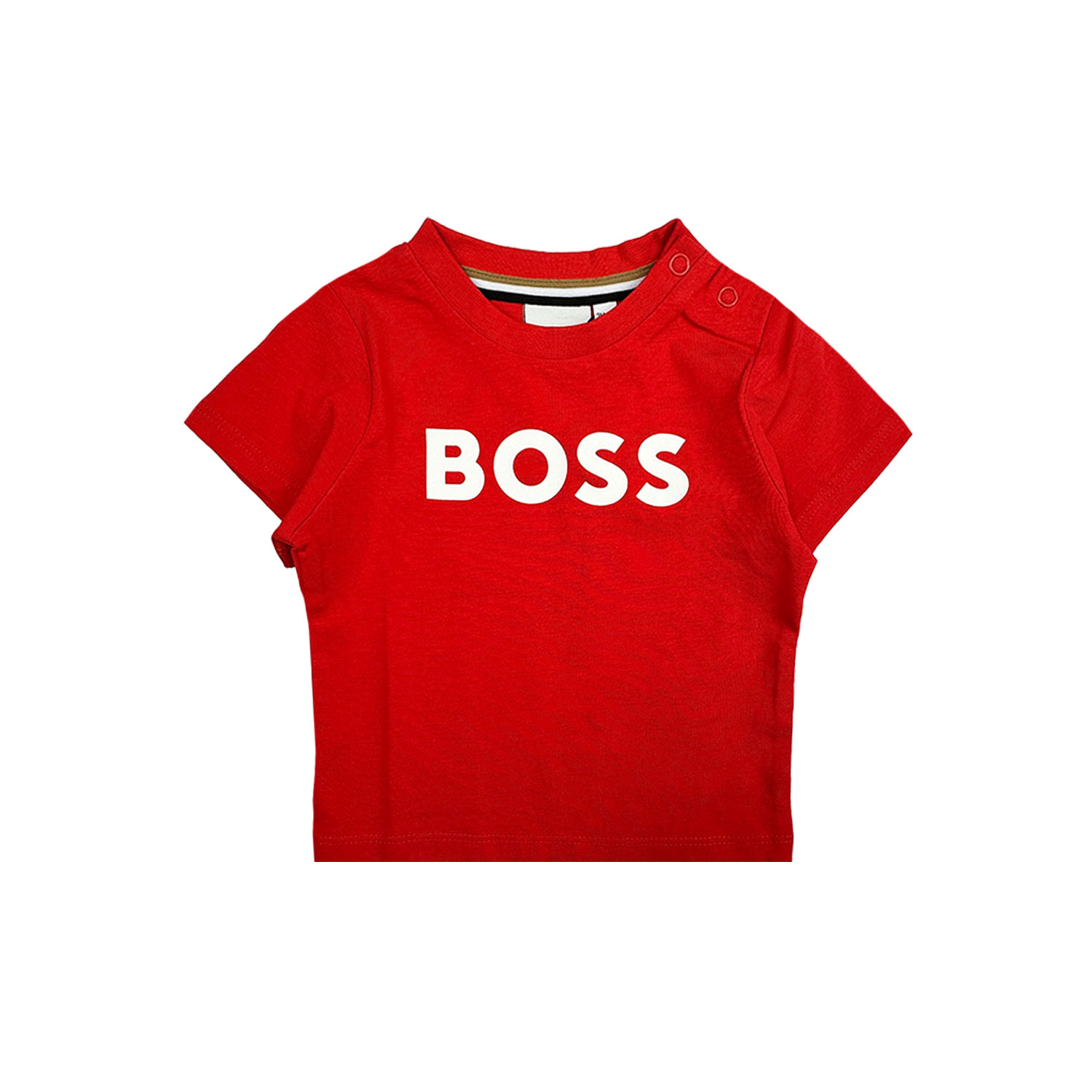 boss-tshirt-rood-klein